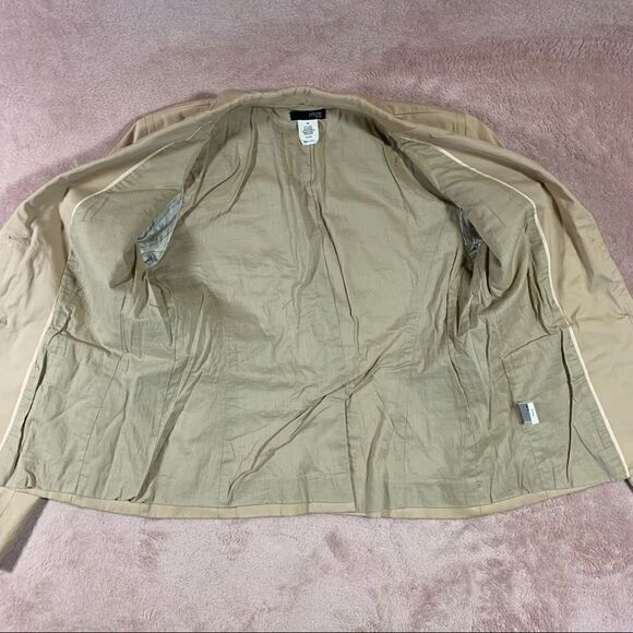J Crew Petite Khaki Blazer P0 - Picture 6 of 11